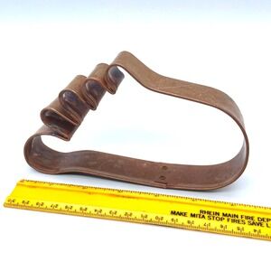 Large Copper Cookie‎ Cutter - Christmas #2 Foot